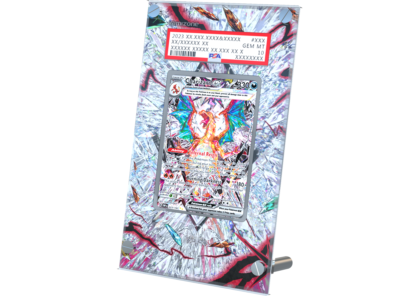 Charizard EX - Obsidian Flames - PSA Card Case