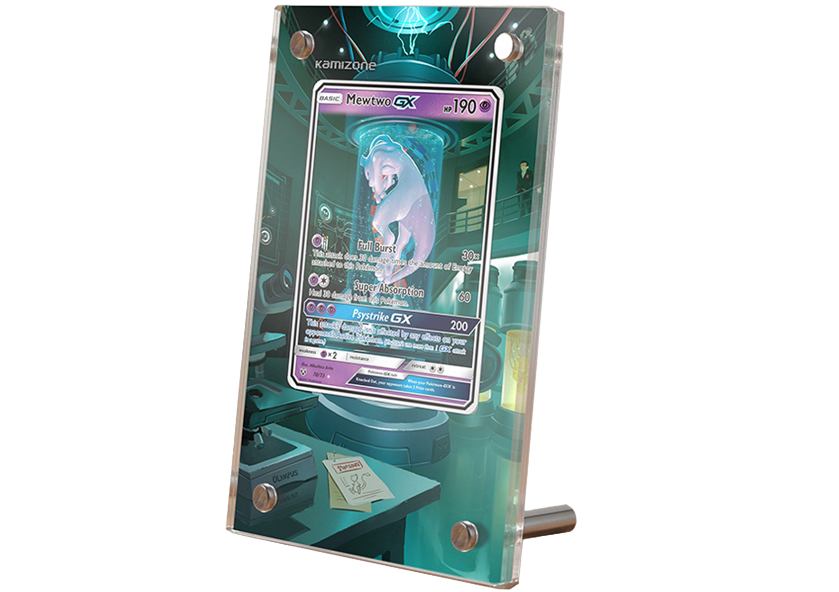 Mewtwo GX - Shining Legends - Extended Artwork Display Case