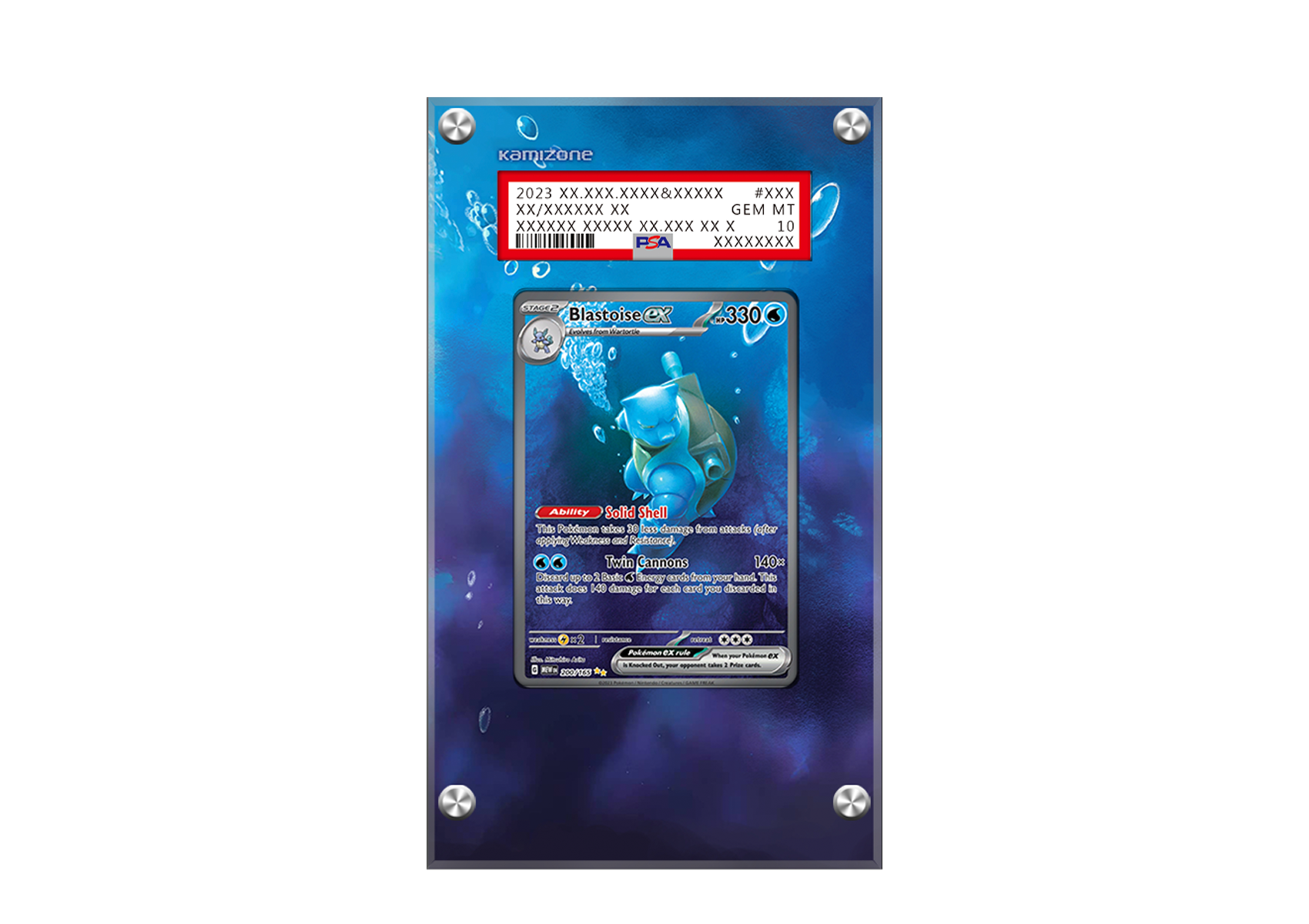 Blastoise - 151 - PSA Card Case