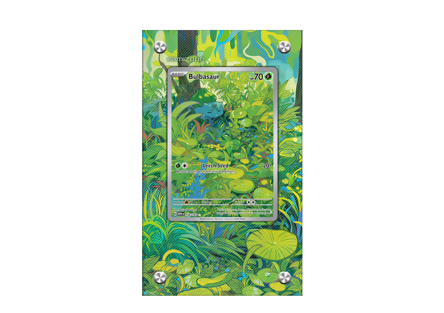 Bulbasaur - 151 - Extended Artwork Display Case