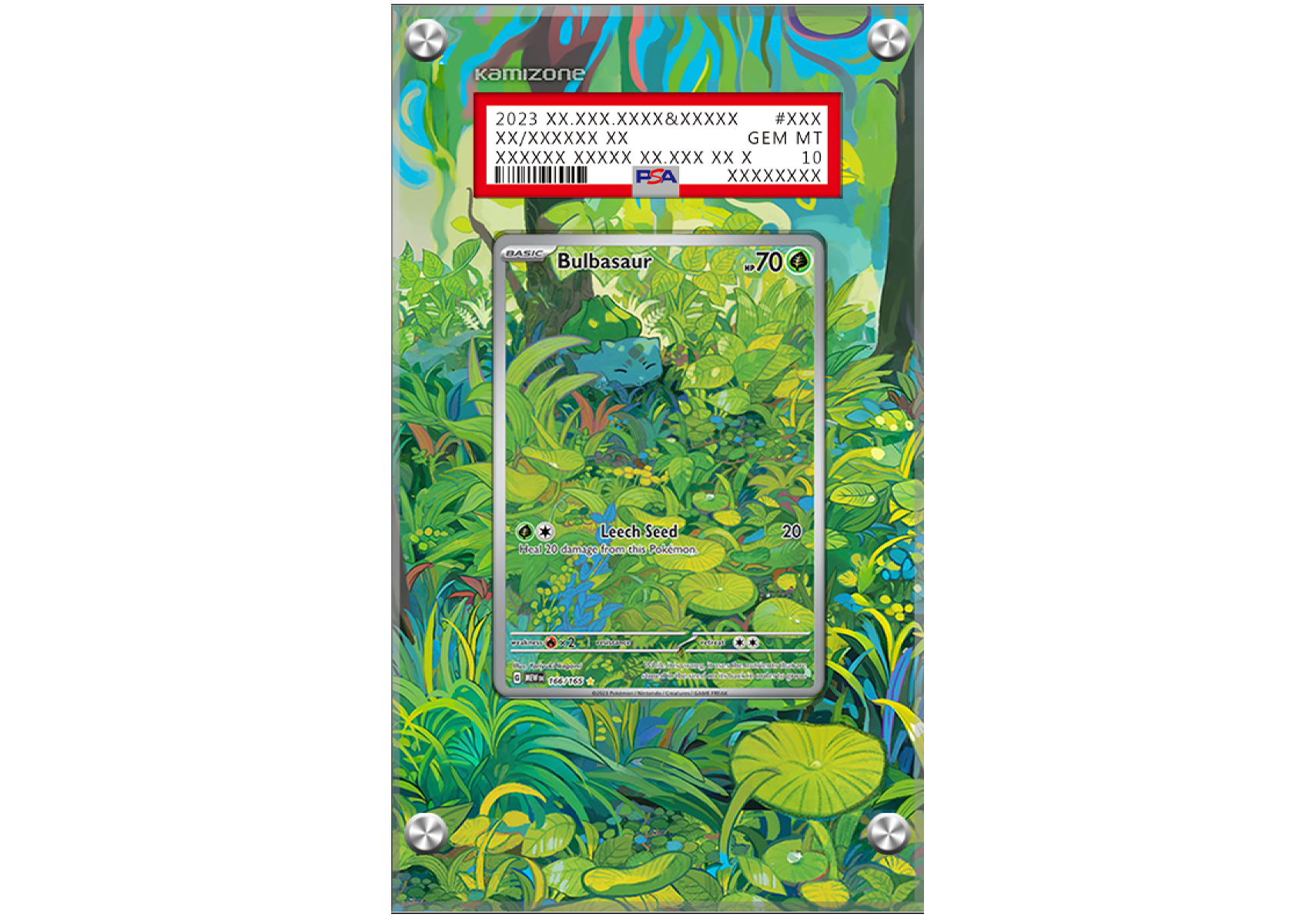 Bulbasaur- 151 - PSA Card Case