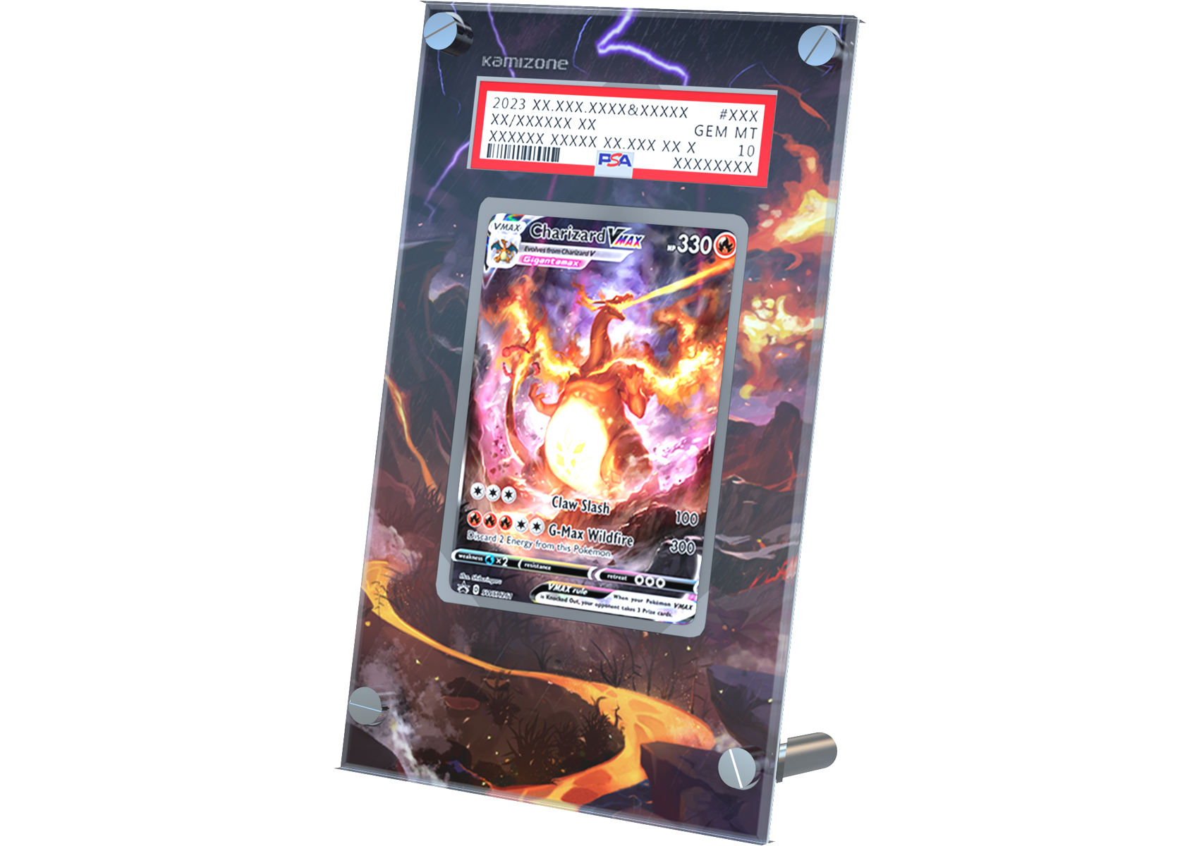 Charizard VMAX - Promo UPC - PSA Card Case