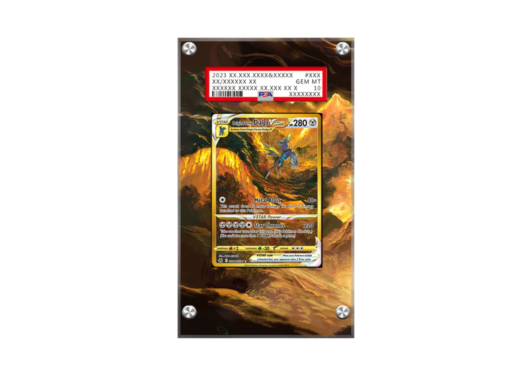 Dialga Vstar GG68/GG70 - Crown Zenith - PSA Card Case