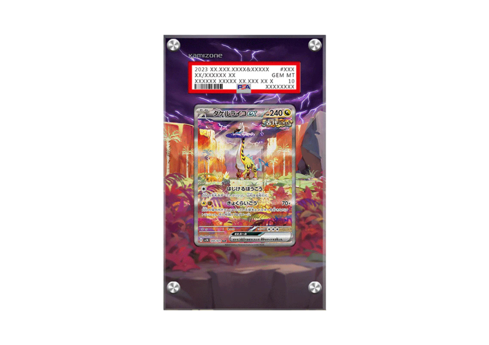 Raging Bolt ex 208/162 - Temporal Forces - PSA Card Case