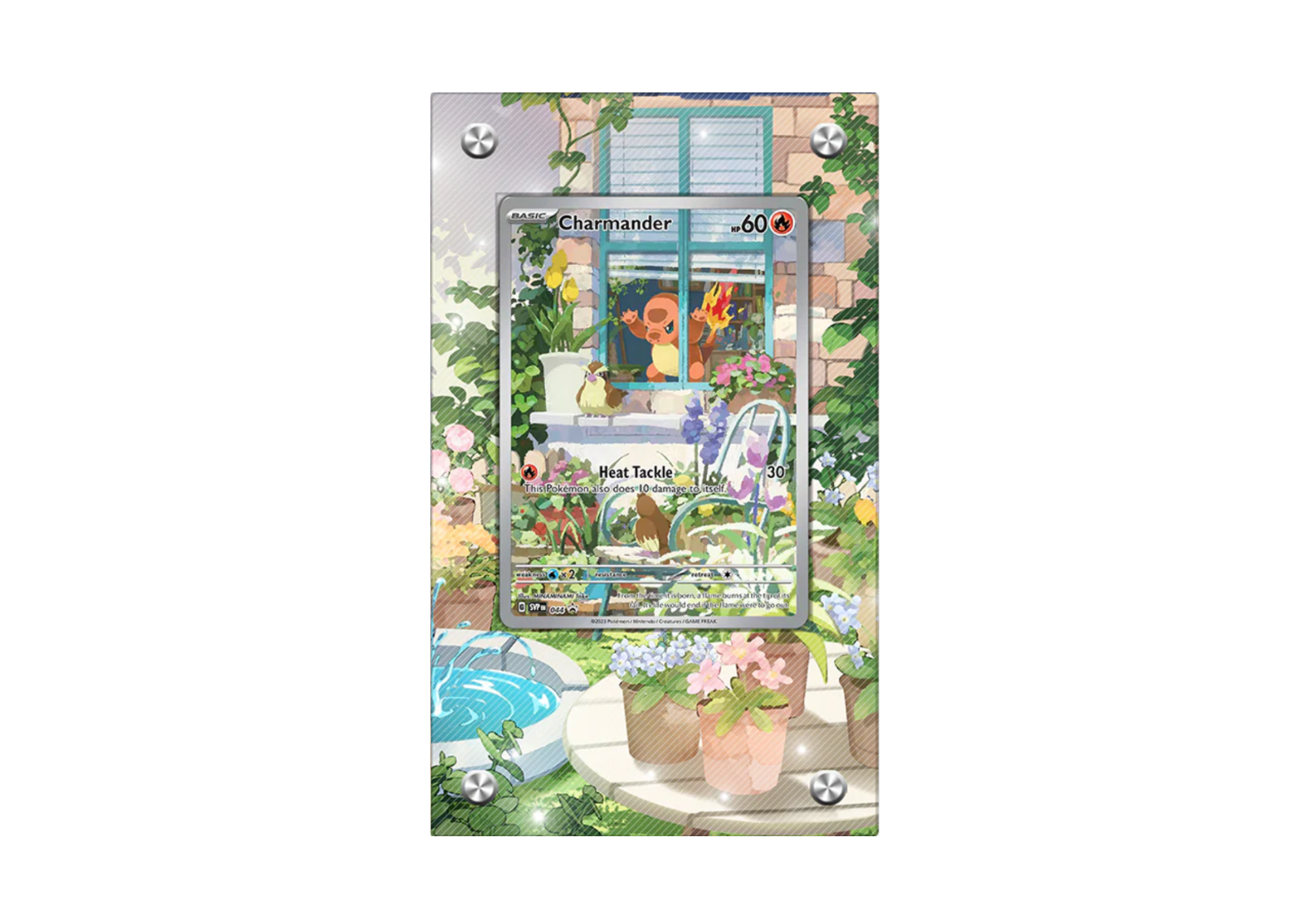 Charmander 044 - Obsidian Flames  - Pokémon Extended Artwork Display Case
