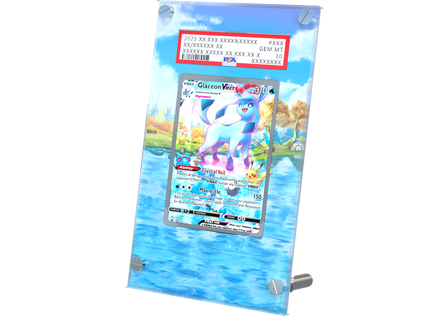 Glaceon VMAX - Evolving Skies- PSA Card Case