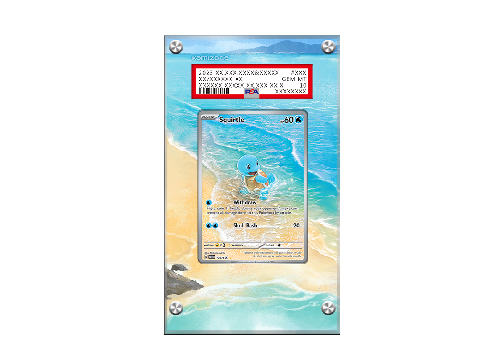 Squirtle - 151 - PSA Card Case